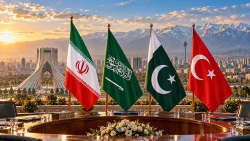 بیانیه مطبوعاتی نشست چهارجانبه ایران، پاکستان، ترکیه، عربستان درباره امنیت و ثبات منطقه‌ای