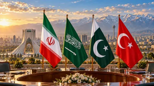 بیانیه مطبوعاتی نشست چهارجانبه ایران، پاکستان، ترکیه، عربستان درباره امنیت و ثبات منطقه‌ای